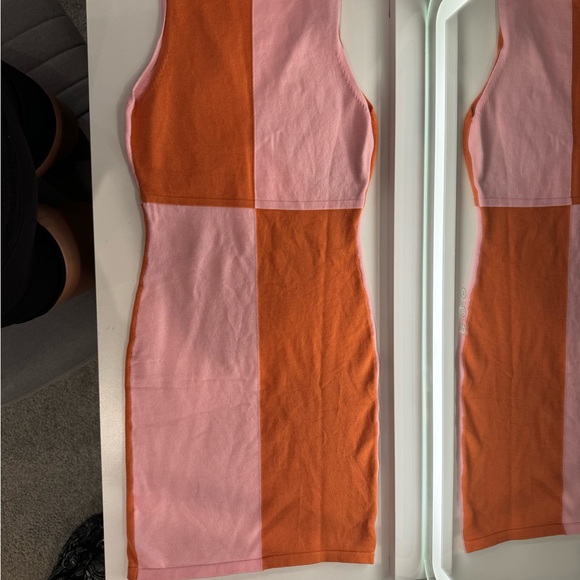 Princess Polly Sienna Mini Dress Pink, Size S/M - Picture 2 of 2